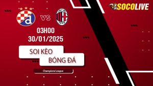Soi kèo Dinamo Zagreb vs AC Milan