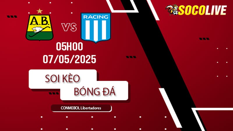 Soi kèo Bucaramanga vs Racing Club