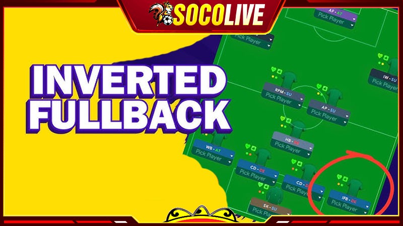 Chiến thuật bóng đá hậu vệ cánh bó vào là như thế nào?